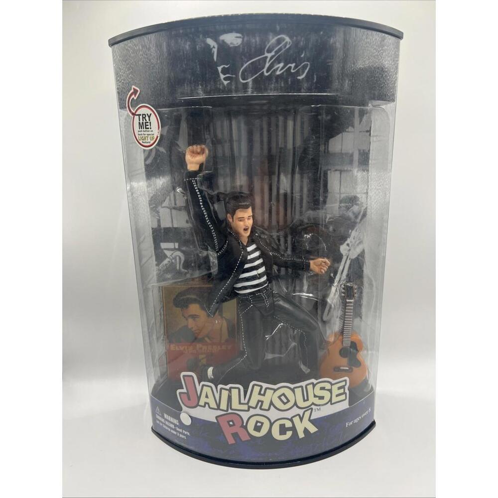 Elvis - Jailhouse Rock - Light Up Stage - New - Unopened  